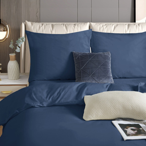 Bettwäsche Satina Dunkelblau