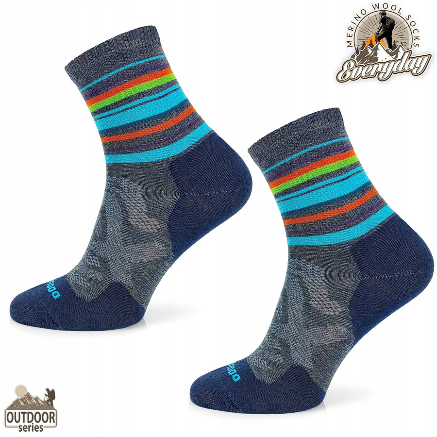 Trekking-Socken aus Merinowolle TRE18 Comodo