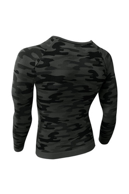 Tricou termic Thermo Active camuflaj gri