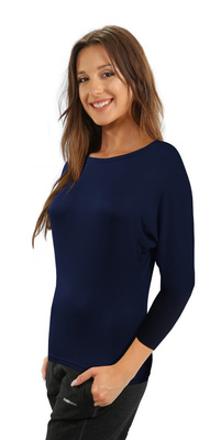 Damenbluse Andrea Blau