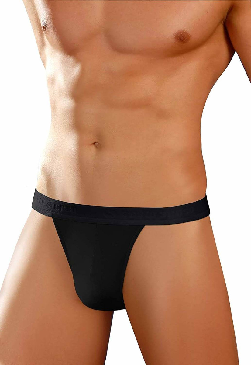 Herren-String STM01 Schwarz