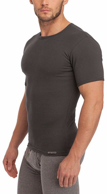 Sesto Senso Herren T-Shirt Art. 112 – Klassisches Baumwollshirt, Weich & Atmungsaktiv, Kurzer Ärmel, Perfekte Passform, Alltag & Freizeit, Grau, 100% Baumwolle