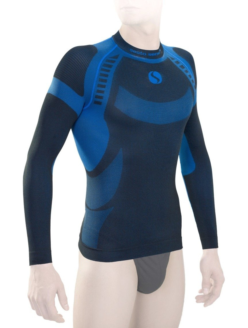 Langarmshirt Thermo Active Blau