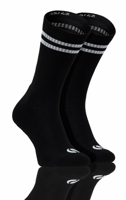 Lange Socken SKB04 Schwarz