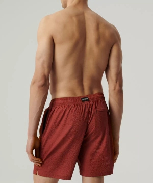 Badeshorts Kmb-226 Braun/Grün/Blau/Schwarz