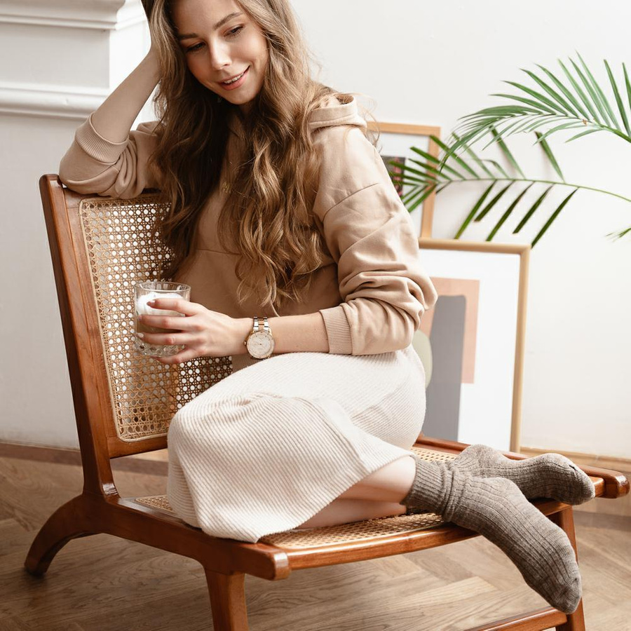 Art Alpakawollsocken. 044 Steven