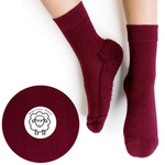 Halbfrottee-Socken aus Merinowolle für Kinder Art. 190