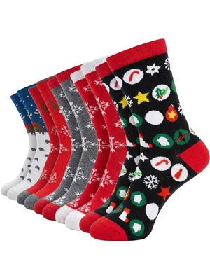 Damen Weihnachtssocken 5er-Pack