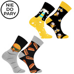 Socken m?dON'T TOO Passend zum Lebensmittelmotiv 12er-Pack