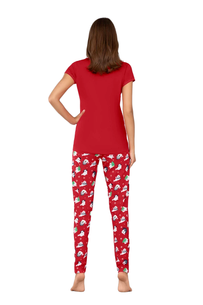 Damska piżama świąteczna z bawełny Kasjana Italian Fashion