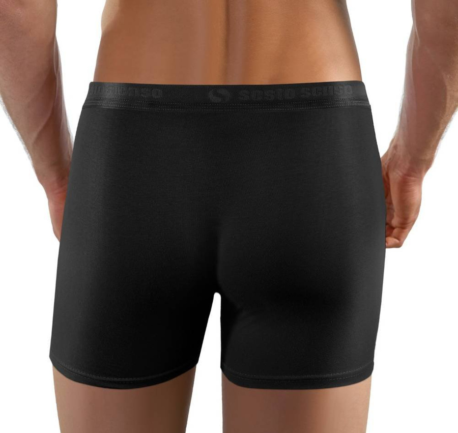 Herren-Boxershorts BM02 Schwarz