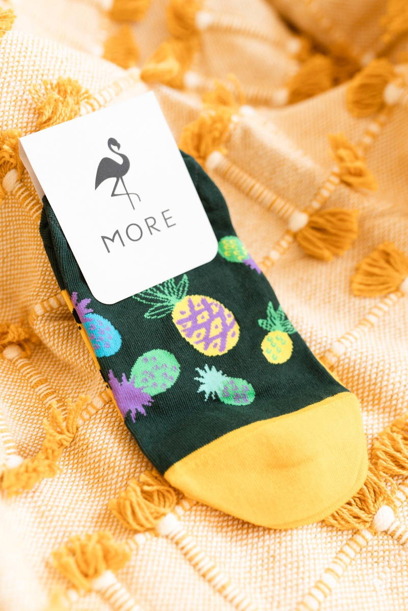 kolorowe stopki Damskie/Męskie ANANAS More Fashion