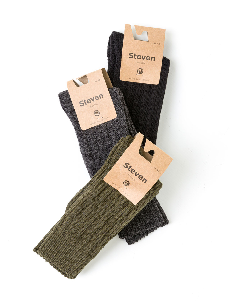 Wollsocken Art. 085 Schwarz