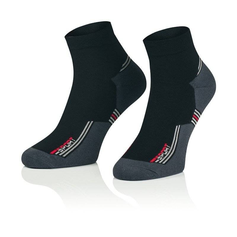 6X Atmungsaktive Sportsocken Mit Silberen Ionen 1696 Intenso
