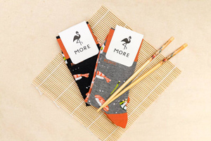Farbige Damen/Herren Sushi More Fashion Socken