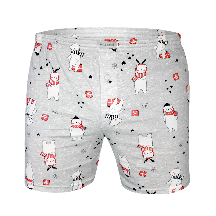 Boxeri Bărbați Panther BM01 Albastru