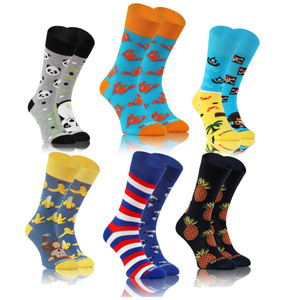 6X FINEST farbige Socken als Geschenk von Sesto Senso