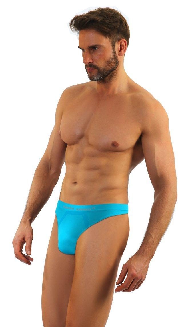 Męskie STRINGI bezszwowe sportowe Sesto Senso