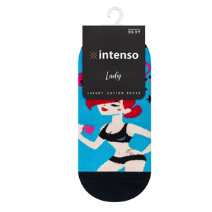 Damen bunte lustige Socken Intenso 532