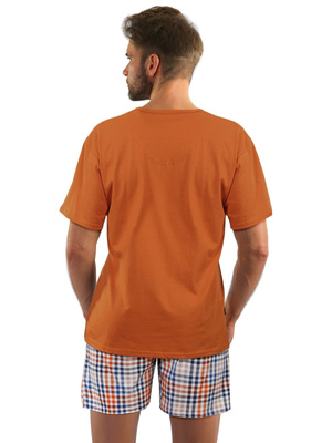 Herrenschlafanzug Serie Braun