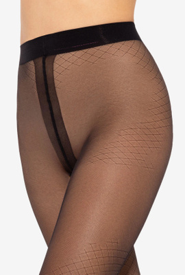 Gemusterte Strumpfhose Fancy 15 20 Den