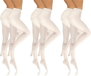 Kolorowe rajstopy kryjące z microfibry HIVER 40DEN Sesto Senso