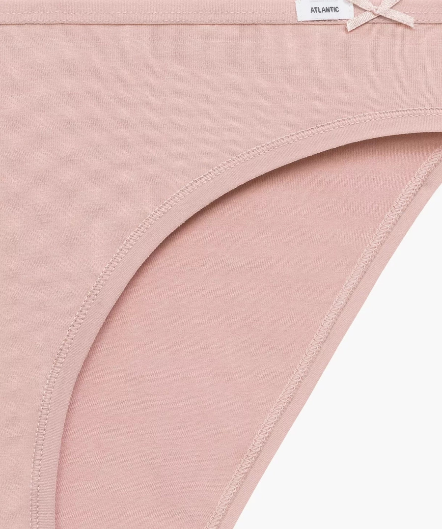 Damenbikini Unterwäsche 3CLP-001 Rosa, Rot, Blau