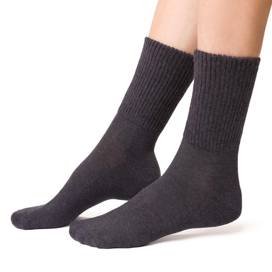 Damen-Sport-Halbfrotteesocken mit hoher Rippung Steven