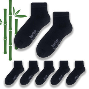 Kurze Socken Serie Glatt Schwarz