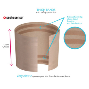 Oberschenkelbänder Serie Beige