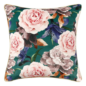 Kissenbezug Rose Velvet Dunkel