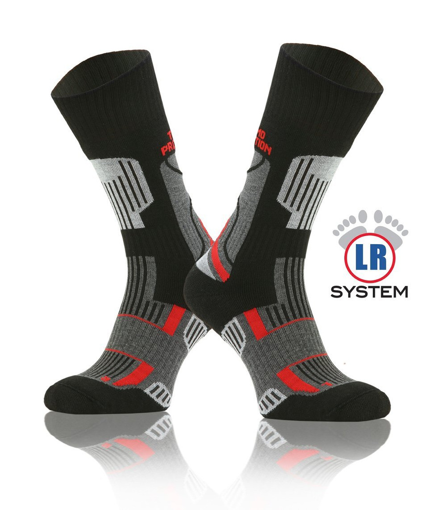 Sesto Senso Trekking Winter Wollsocken – Warme, Atmungsaktive Trekking-Socken mit Verstärkungen, Antibakteriell, Für Herren und Damen, Grau/Mehrfarbig, Ideal für Herbst/Winter Outdoor-Aktivitäten und Sport