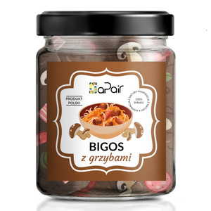 Damen-/Herren-Socken im Geschenkglas Pilzsuppe