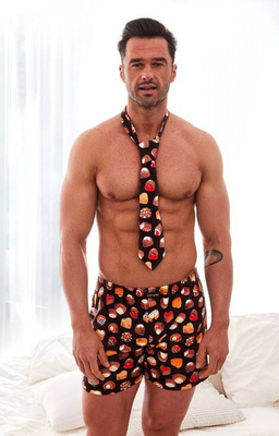 Herren Krawatte Serie Multicolor