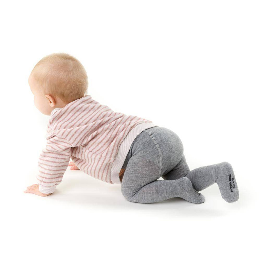 Strumpfhosen aus Merinowolle Art. 130 TP003 kastanienbraun