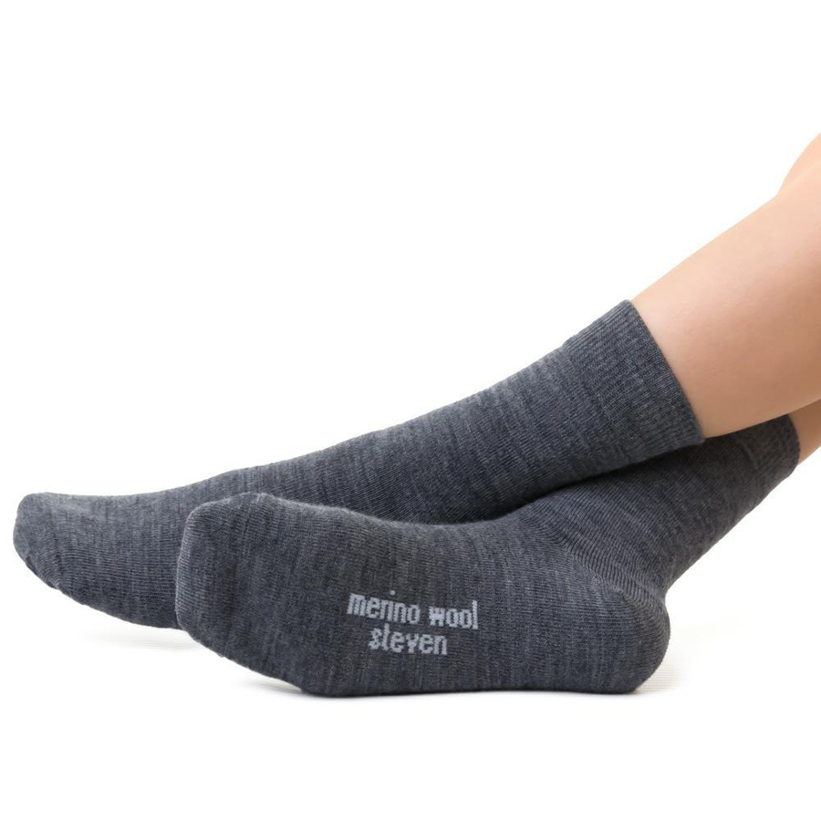 Skarpetki z wełny merino art. 130 GC005 czerwień Steven