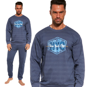 piżama męska długa ze ściągaczami 308 Cornette