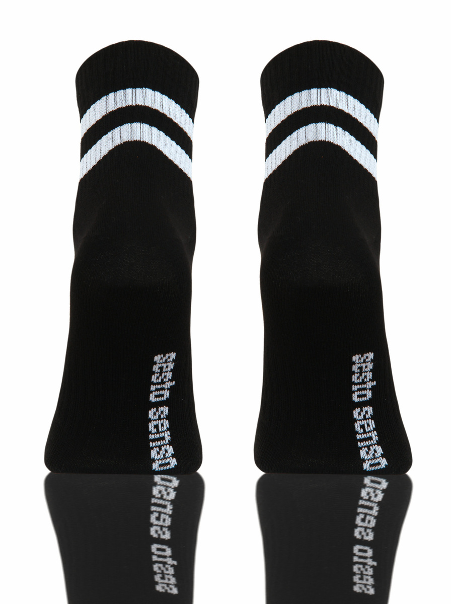 Kurze Socken Serie SKB05 Schwarz