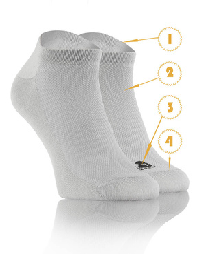 Șosete tip sneakers Sneakers P73 Gri