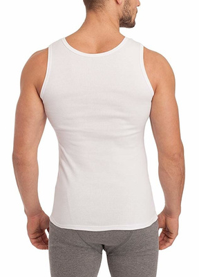 Herrenunterhemd Serie Weiß