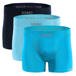 3x Herren nahtlose Sport-Boxershorts SOLAR UOMO Sesto Senso