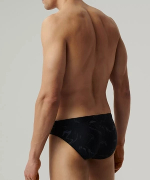 Badeslips Kmt-339 Grau Schwarz