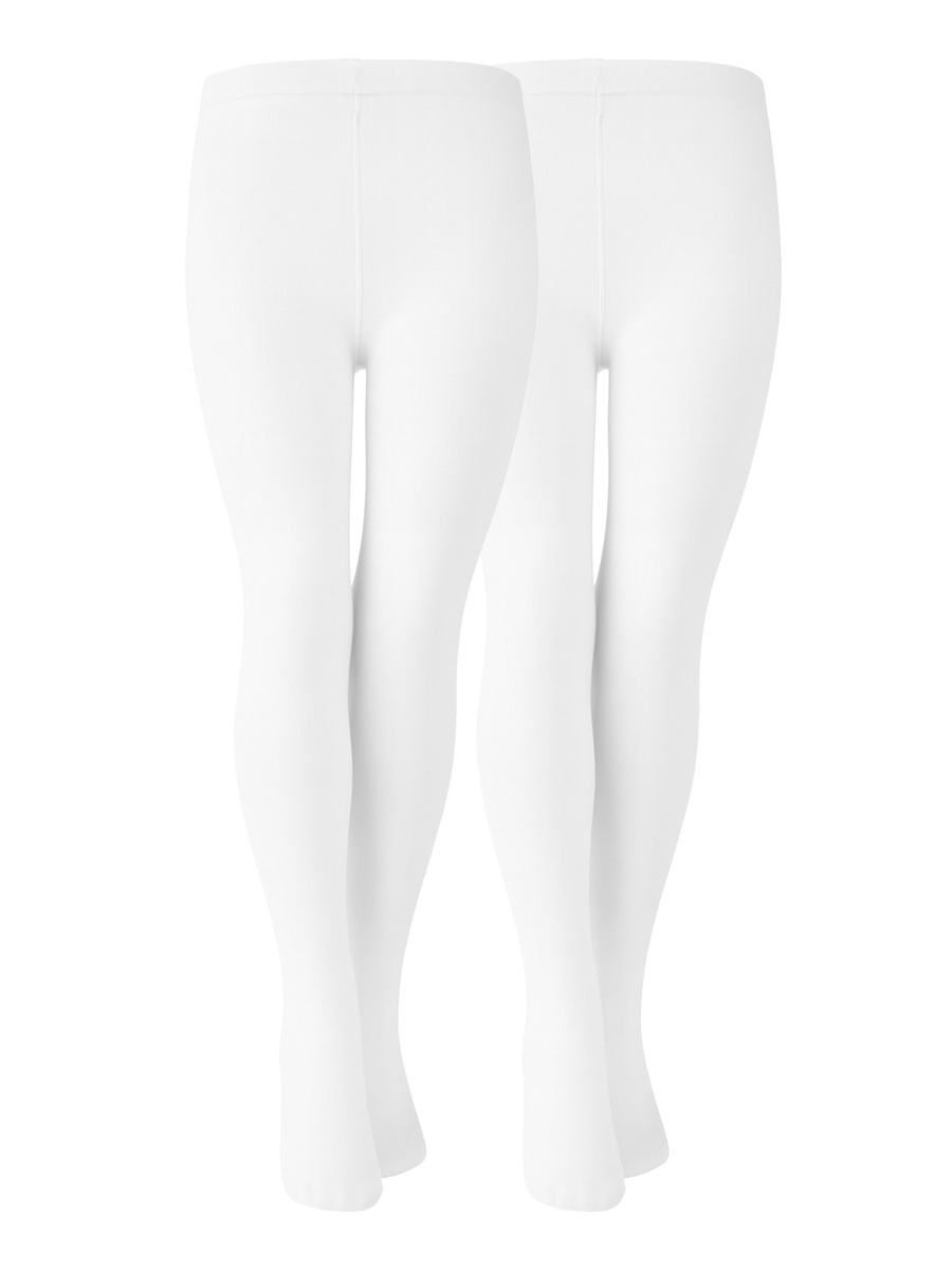 Strumpfhosen Mädchen Microfaser 40DEN Weiß