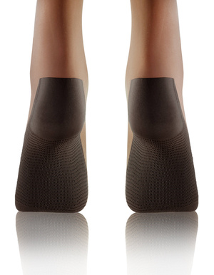 Kniestrümpfe Relax-Serie Schwarz