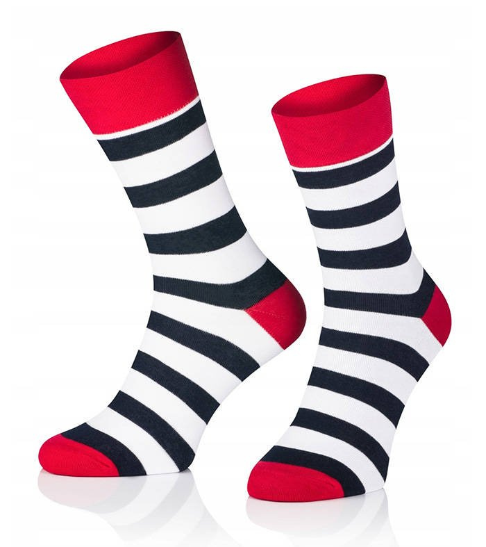 Kolorowe ZABAWNE bawełniane skarpety Art. 1917 Intenso