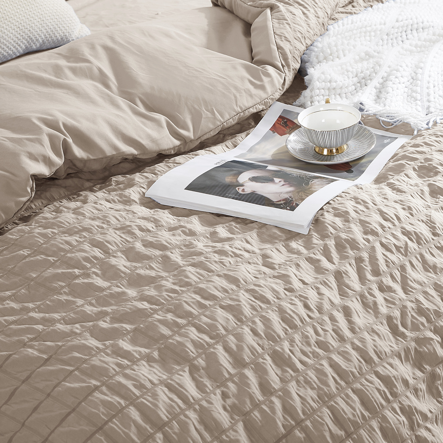 Bettwäsche Creasy Beige