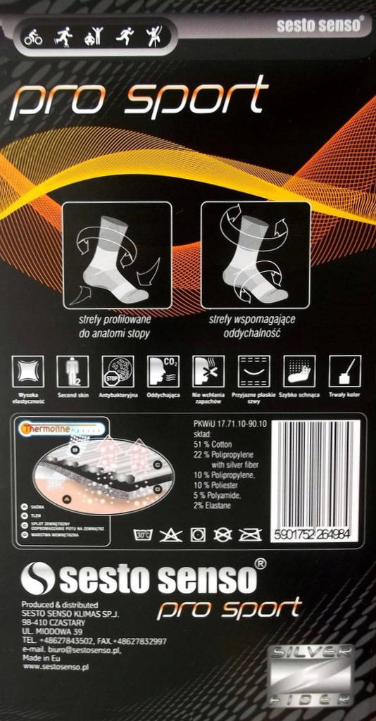 Șosete Sport Extreme Negre