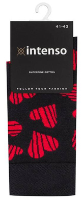 Herren Premium bunt gemusterte Anzugssocken 1955 Intenso