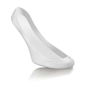 Șosete invizibile damă Baleriny Albe