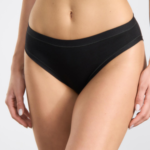 Slip Damen 925 Schwarz